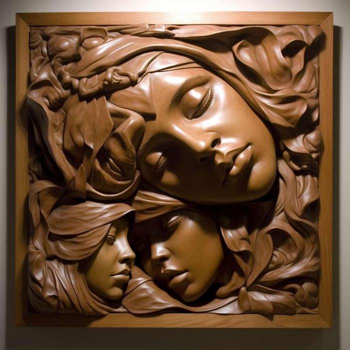 نموذج ثلاثي الأبعاد لآلة CNC 3D Art 